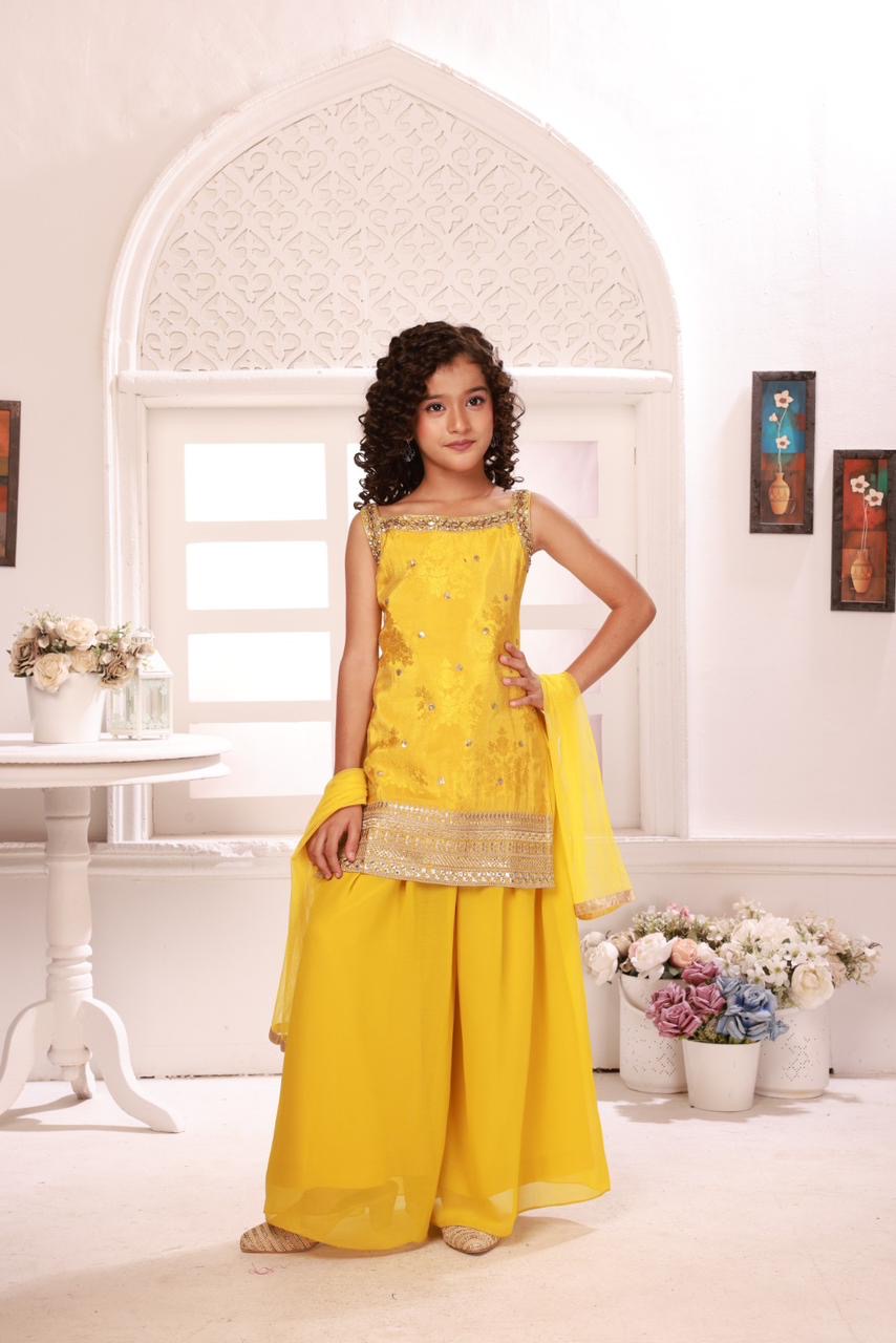 designer plazo dress Blue Designer Party Wear Plazo Suit - Zoharin