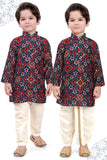 Modal Silk 3-Piece Kurta Pajama/Dhoti set