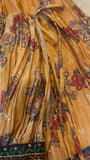 Yellow Floral Lehenga Choli With Dupatta