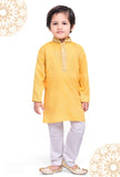 Cotton Silk Kurta Pajama set