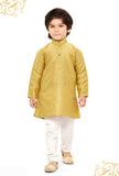 Gold jamawar Kurta Pajama set