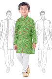 Silk Bandhani Kurta Pajama