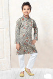 Silk Bandhani Kurta Pajama